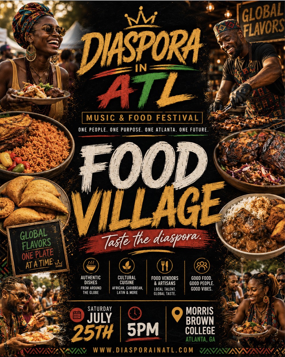 Food Village at Diaspora in ATL